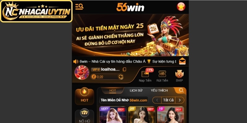 Bảng so sánh sự ưu việt của 56WIN so với thị trường
